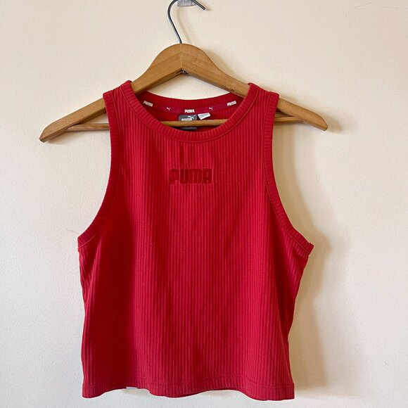 PUMA Ribbed Sleeveless Top _Size: Medium - Picture 1 of 10